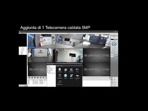 Videosorveglianza Ibrida Wifi e Cablata fino a 4k