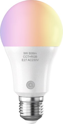 LAMPADINE LAMPADINA LED SMART WIFI E27 9W RGB ALEXA GOOGLE HOME 2 PEZZI