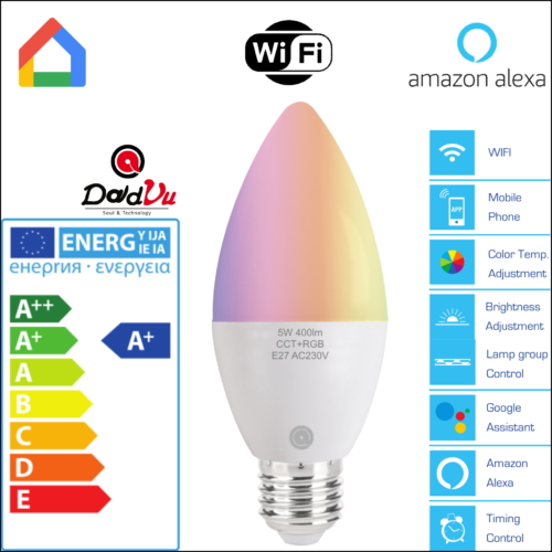 Lampadina Alexa- Google