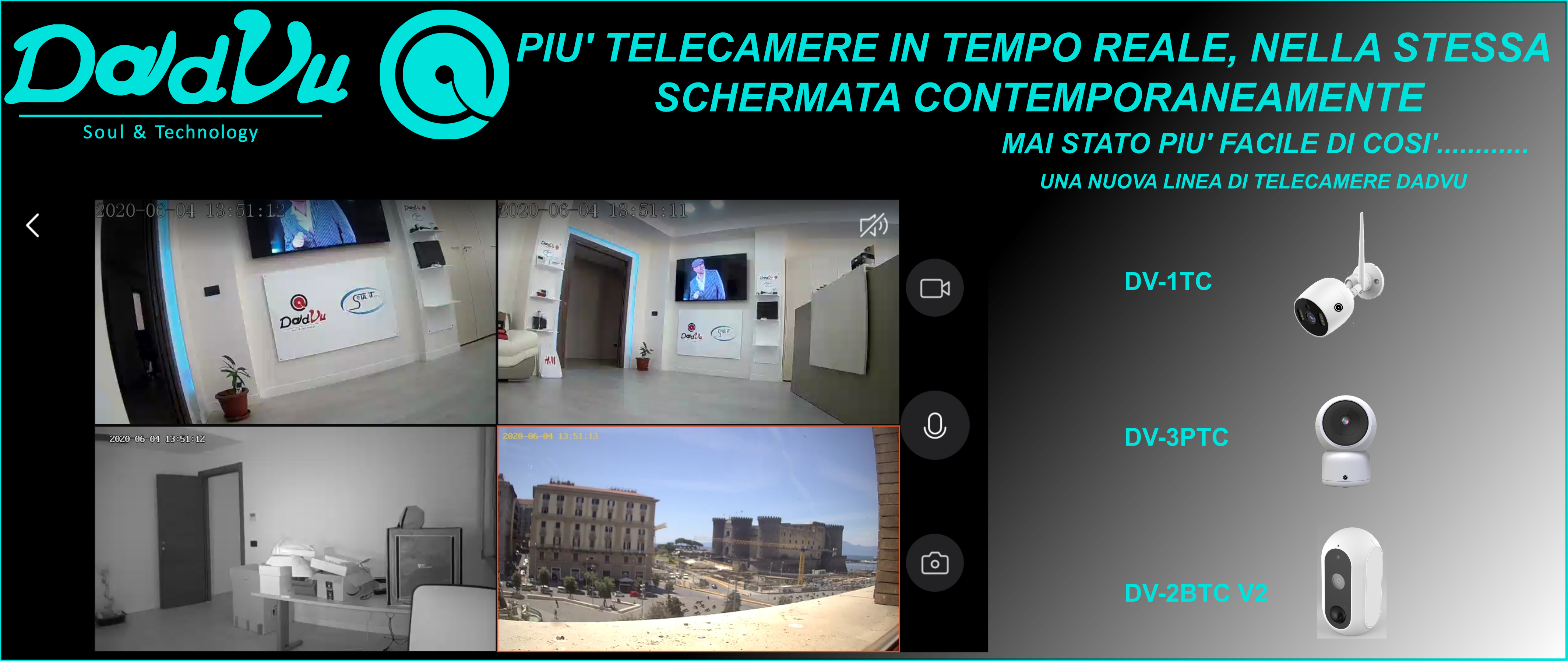 dadvu , telecamere smart